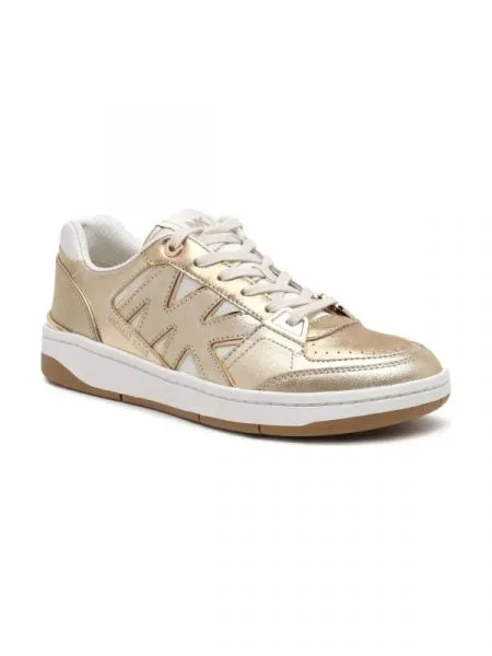 Michael Kors Bőr sneakers tornacipő REBEL sárga