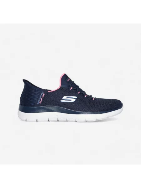 Buty do chodzenia Skechers Slip Ins Summits niebieskie
