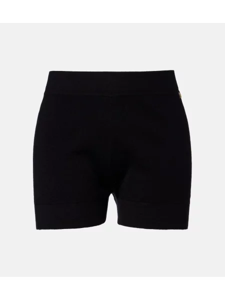 Kratke hlače Extreme Cashmere iz kašmirja črna