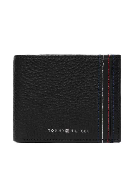 TOMMY HILFIGER Denarnica Central' črna