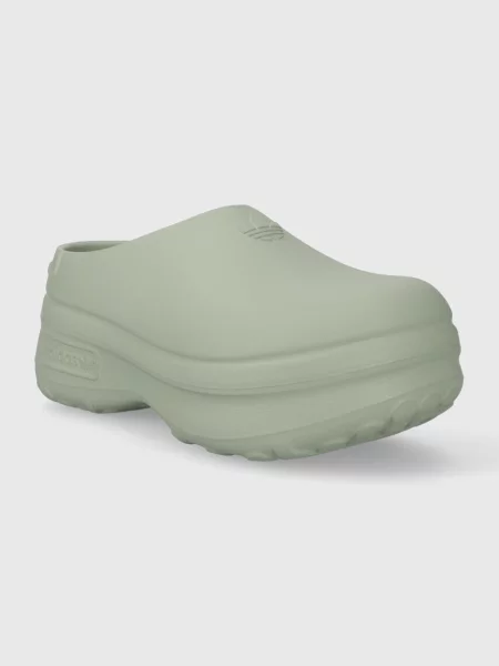 Klapki mules Adidas Originals zielone