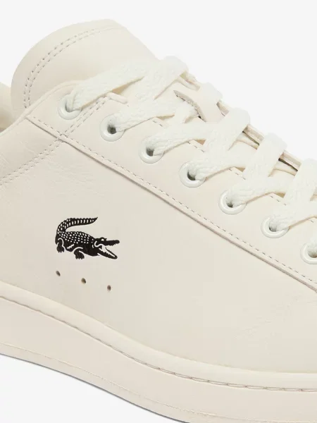 Кожаные кеды Lacoste белые