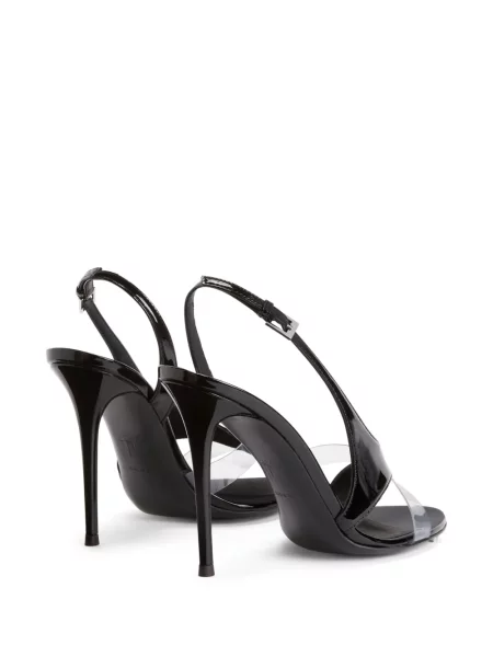 Sandale Giuseppe Zanotti slingback negru