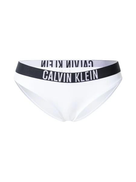 Spodnji del bikini Calvin Klein Swimwear bela