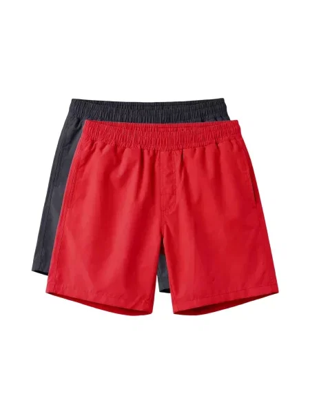 Tommy Life Plavecké šortky TOMMY Herren-Mid-Waist-Badeshorts mix barev