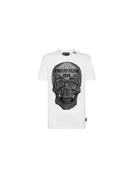 Tricou sport Philipp Plein Sport alb