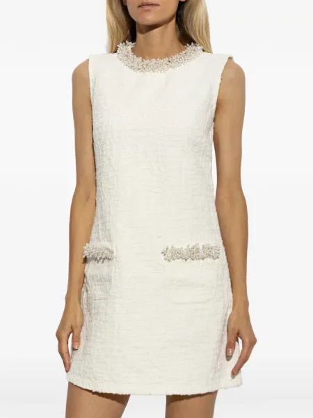 Rochie din denim Self-portrait