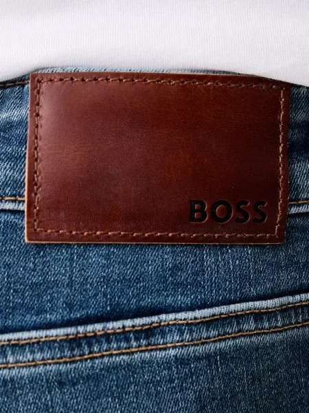 Джинсы Boss Orange оранжевые