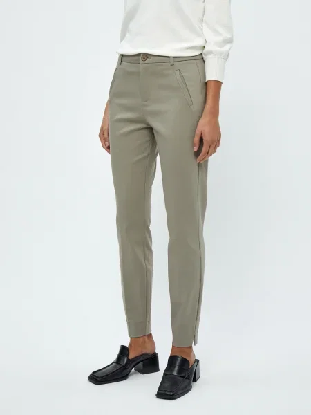 Minus Pantaloni cu dungă Daya' gri