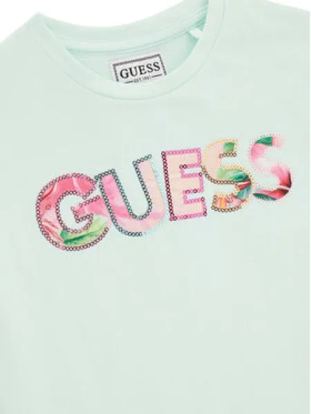 Každodenní šaty Guess zelené