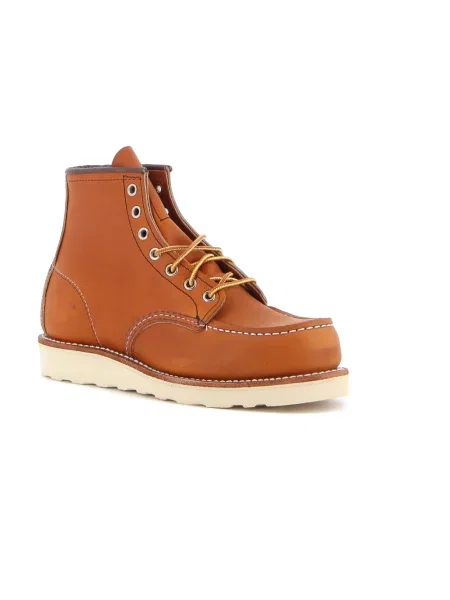 Botki Red Wing Shoes skórzane biznesowe czerwone