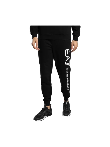 Emporio Armani Spodnie dresowe czarny