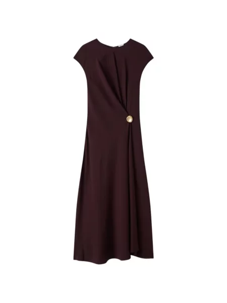 Rochie Joseph din crep maro