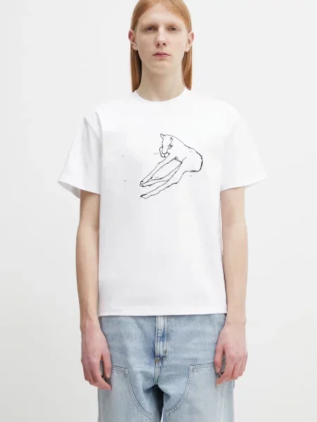 HELIOT EMIL tricou din bărbătesc alb