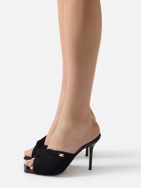 Мюли Elisabetta Franchi черные