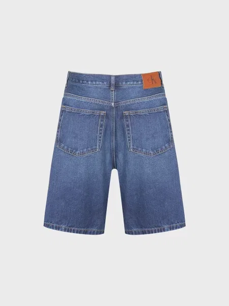 Короткі джинсові шорти Calvin Klein Jeans сині