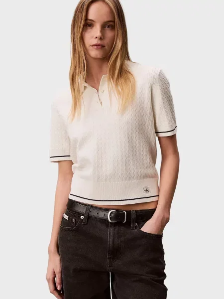 Светр Calvin Klein Jeans білий