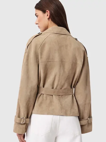 Замшева куртка AllSaints REED