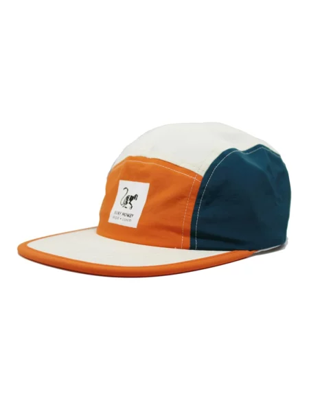 Surf Monkey Șapcă sport bleumarin / corai alb