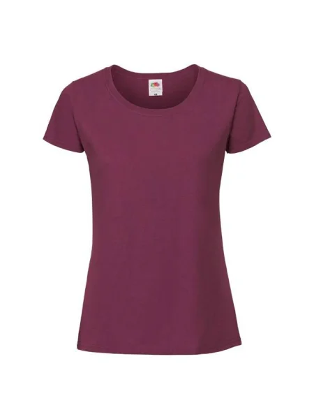 Tricou Fruit Of The Loom bordo