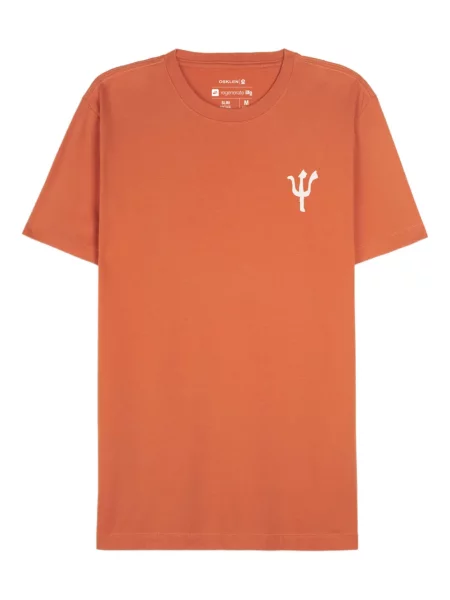 Koszula Osklen z nadrukiem pomarańczowa