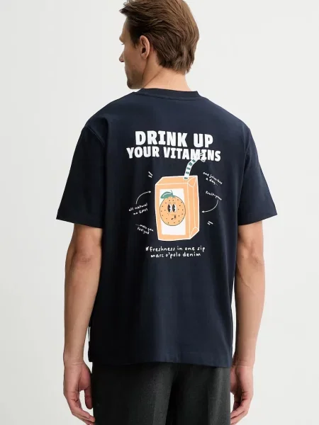 Kratka majica Marc O'Polo modra