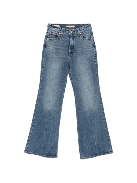 Blugi drepți Levi's® evazate gri