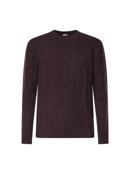 Sweter Eleventy brązowy