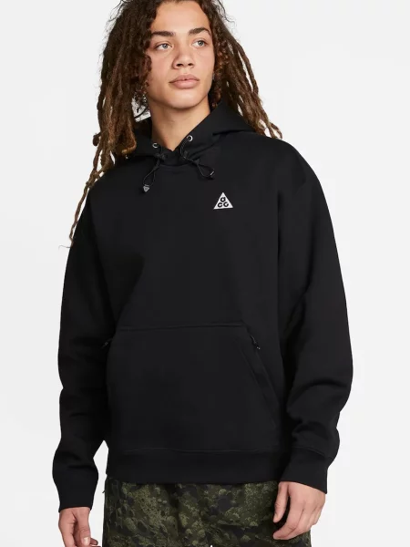 Nike ACG: All Conditions Gear Nike ACG All Conditions Gear μπλούζα με κουκούλα ανδρική με ACG Tuff Fleece μαύρο