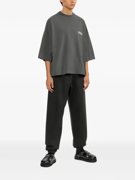 Scurt tricou Essentials cu imagine gri