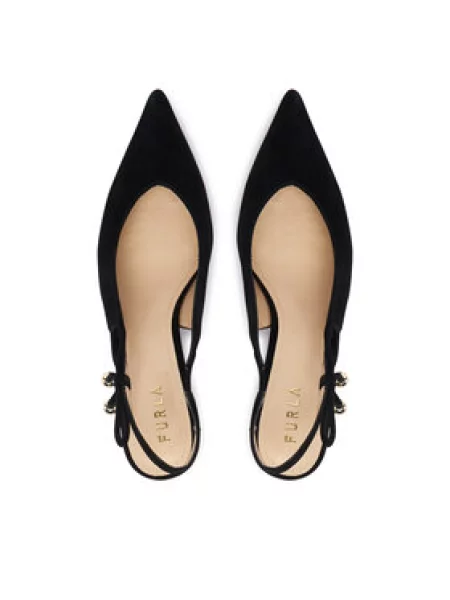 Furla Körömcipők Poppy Slingback CN fekete