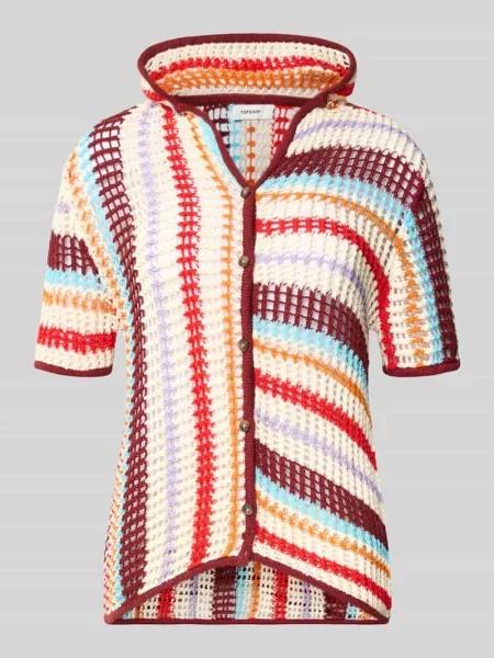 Kardigan rozpinany z kapturem model GERDI' Topshop