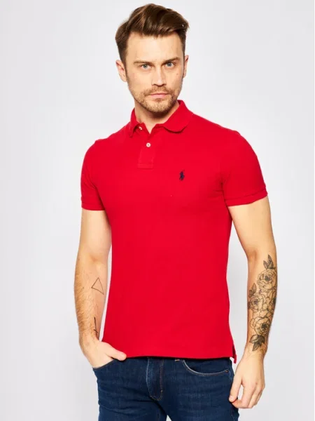 Polo Ralph Lauren Polokošeľa Core Replen červená