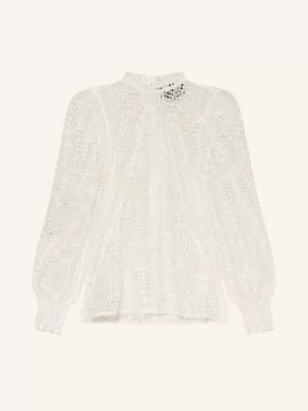 Kinga Mathe Bluzka Bawarska Cornelia Z Koronki weiss biała