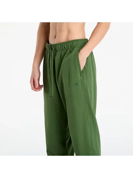 Tepláky New Balance Athletics French Terry Jogger Dark Alpine Green XL zelené