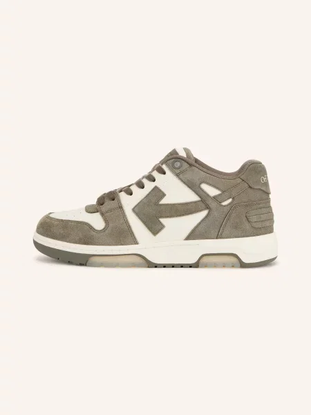Off-White Sneakersy Out Of Office / olivová bílá