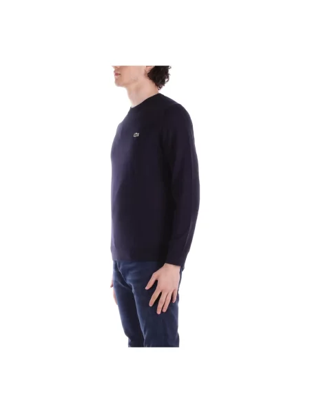 Lacoste Swetry Mężczyzna Niebieski S Niebieski Sweter czarny