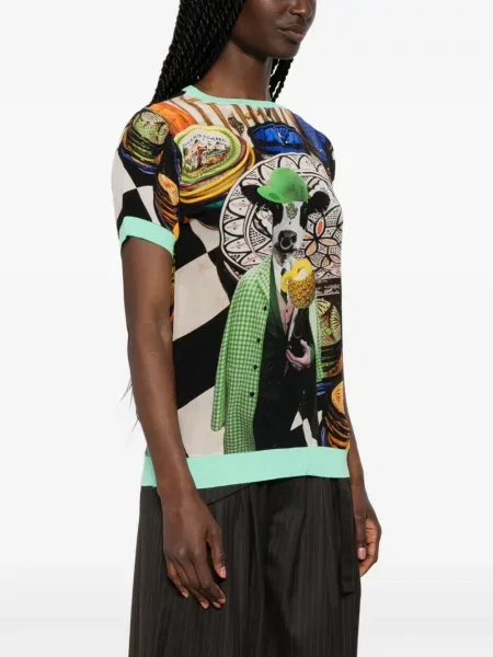 Tricou The Artistylist cu imagine negru