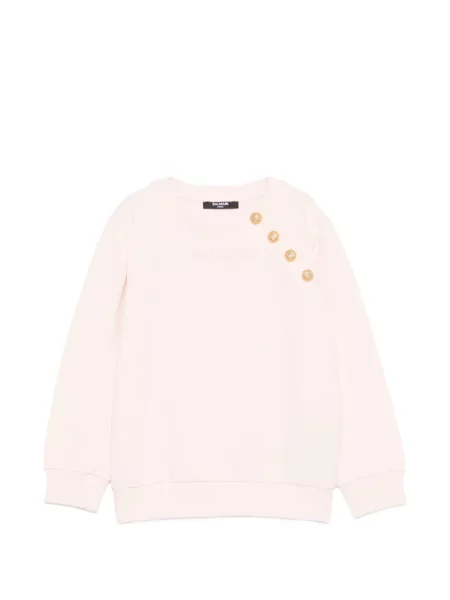 Bluza dziecięca Balmain różowa