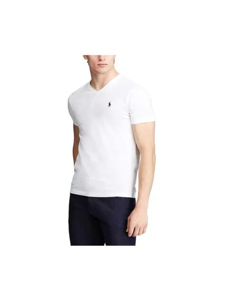 Koszulka polo Polo Ralph Lauren klasyczna z logo biała