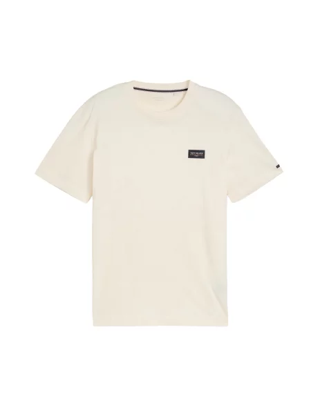 TOM TAILOR Tricou natural alb