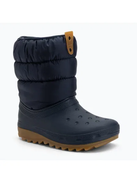 Gyerek hótaposó Crocs Classic Neo Puff navy gum. Méret: EU haditengerészet