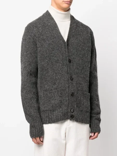 Cardigan Aspesi de lână gri