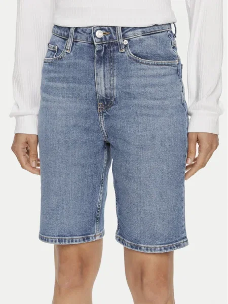 Tommy Hilfiger Pantaloni scurți de blugi albastru