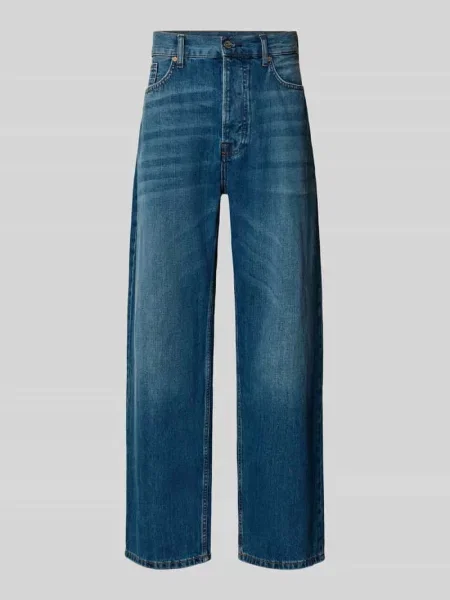 Jeansy o kroju loose fit model THE PITCH' Scotch & Soda granatowe