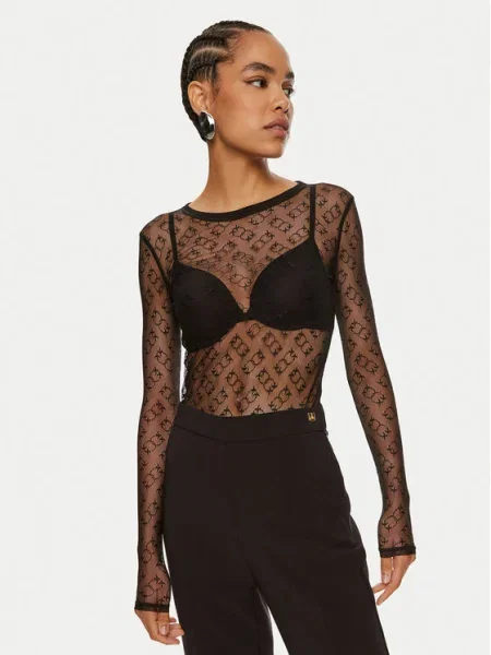 Pinko Bluză Brunei negru