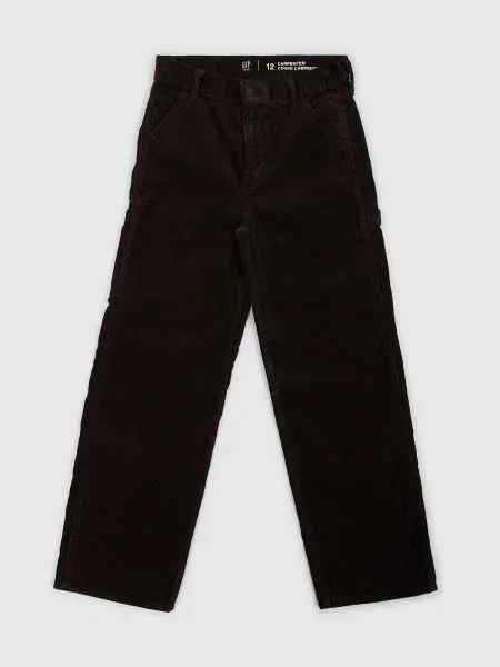 Pantaloni copii Gap negru