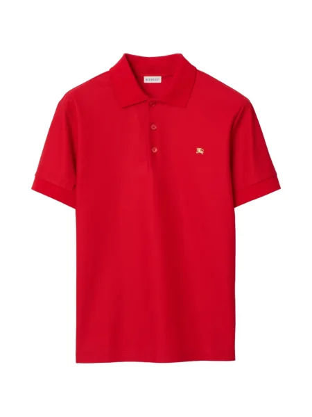 Tricou polo Burberry roșu