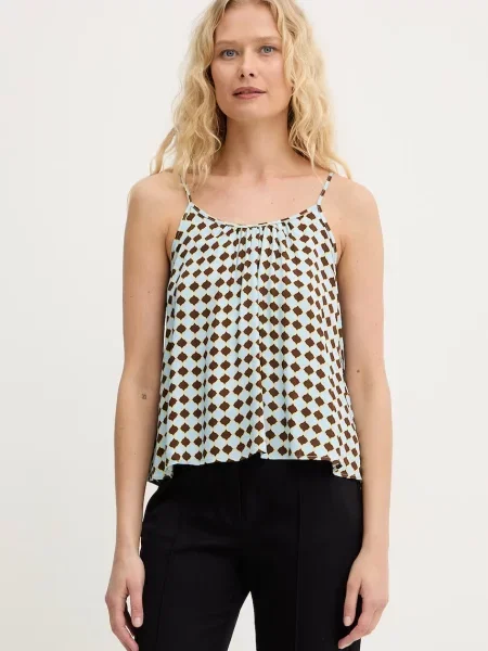 IBlues bluză pentru femei cu amestec de vâscoză MASTRO albastru