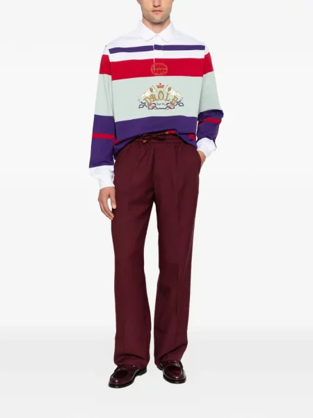 Pantaloni Drole De Monsieur cu cordon roșu